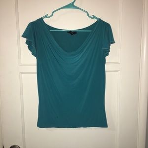 Express teal top